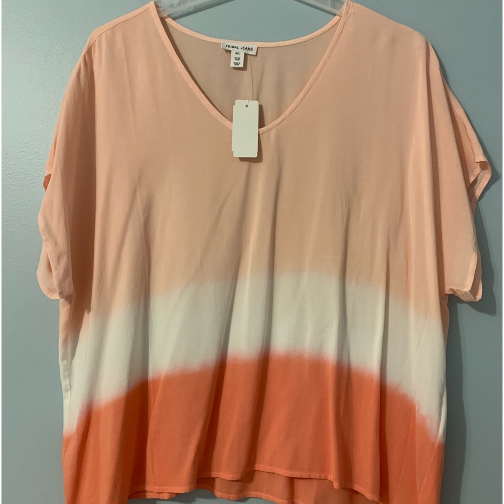 Tribal Jeans top in size large